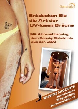 Star-Look mit Airbrushtanning Bild 3